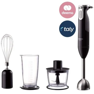 Panasonic 3-in-1 Hand Blender 600 Watts - Black